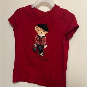 Polo by Ralph Lauren Kids Red Bear Graphic T-Shirt